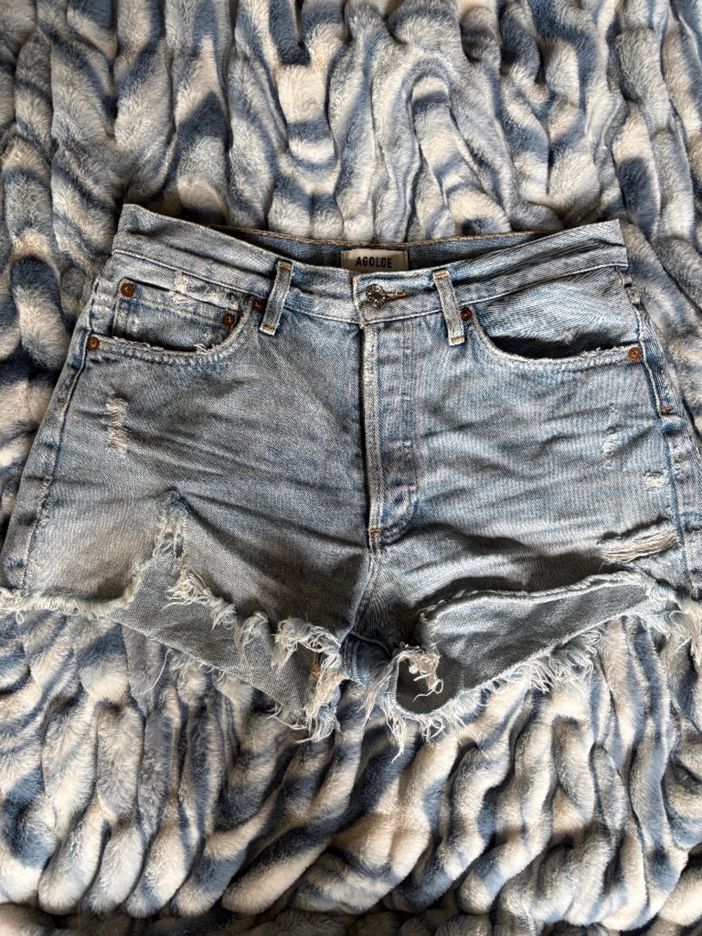 Agolde Parker Short Swapmeet size 27